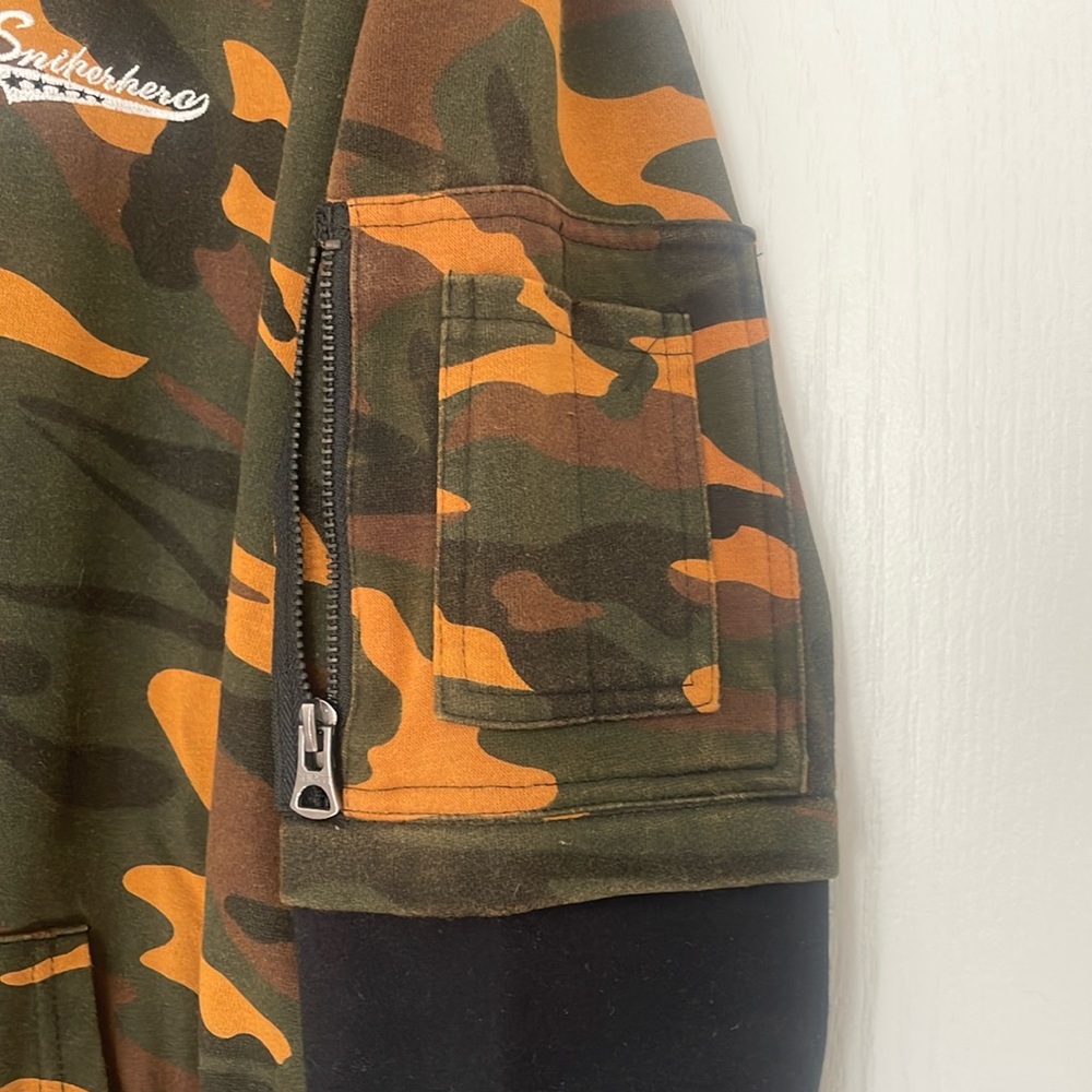 NWOT: SNIPER HERO CAMOUFLAGE PULLOVER HOODIE - BRAND NEW - Picture 6 of 15